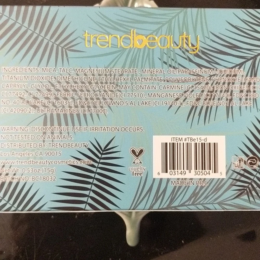 NWT Eyeshadow Palette